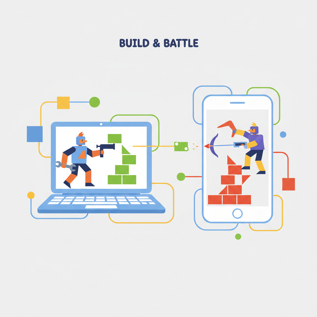 1v1.LOL Unblocked gameplay on Chromebook and mobile devices.