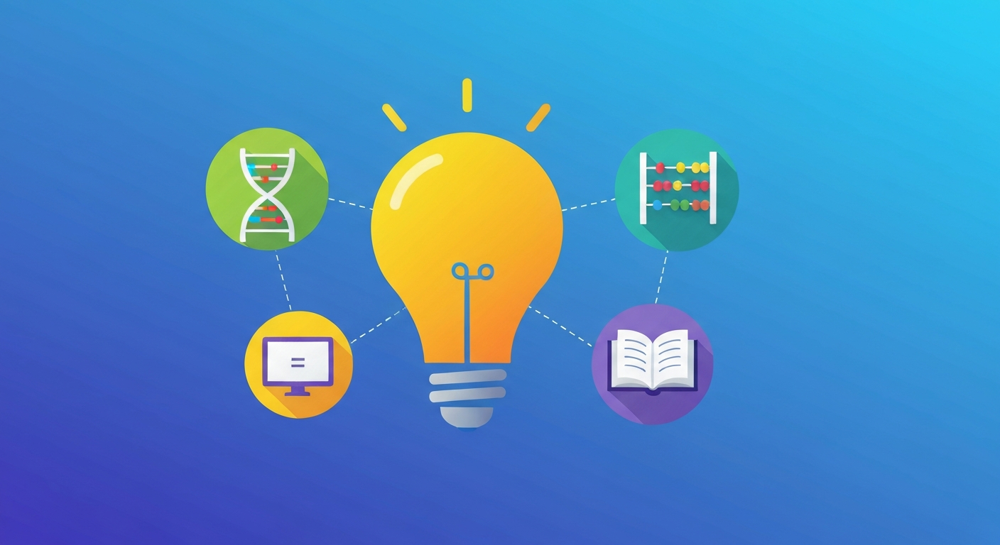 {'section': 'Unblocked Educational Games: Boosting Core Subjects', 'prompt': 'Clean modern infographic illustration, a s