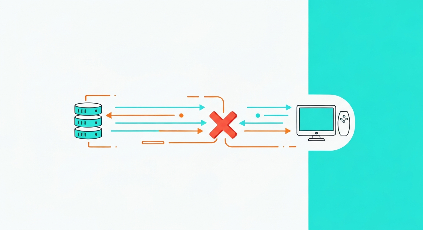 {'section': 'How Do Unblocked Action Games Work?', 'prompt': "Conceptual infographic illustration showcasing a simplifie