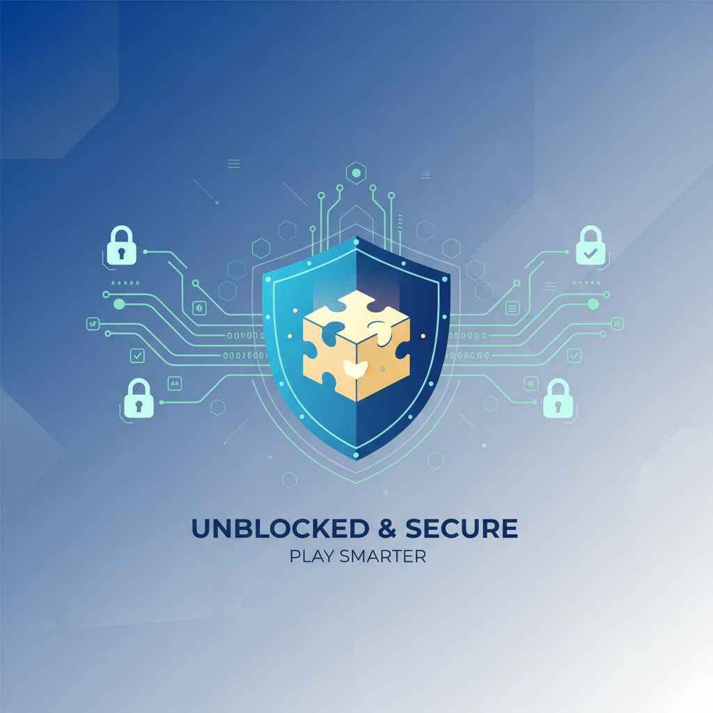 {'section': 'Where to Find and Play Unblocked Puzzle Games Safely', 'prompt': 'Clean, modern infographic illustration of