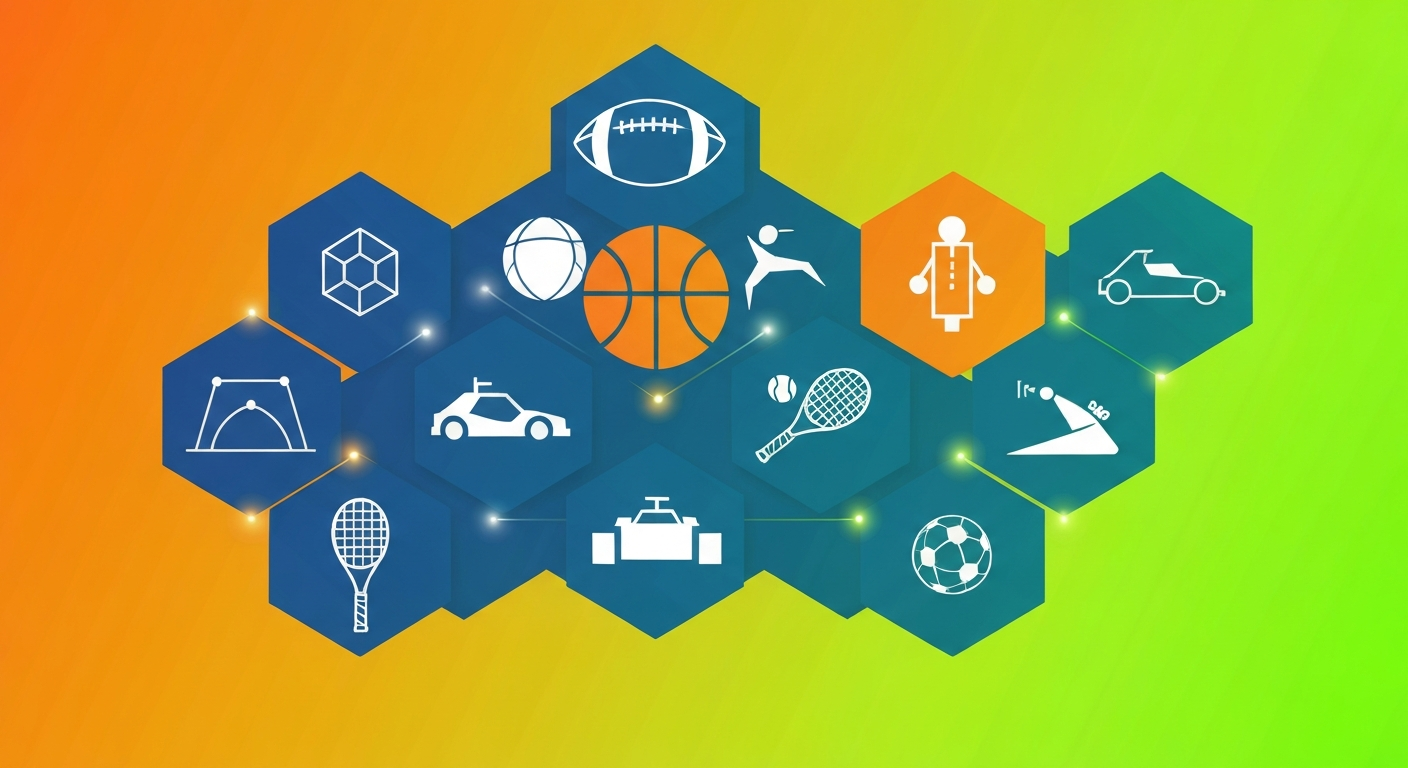 {'section': 'The Best Unblocked Sports Games: Top Picks Across Genres', 'prompt': 'A dynamic, modern infographic layout 