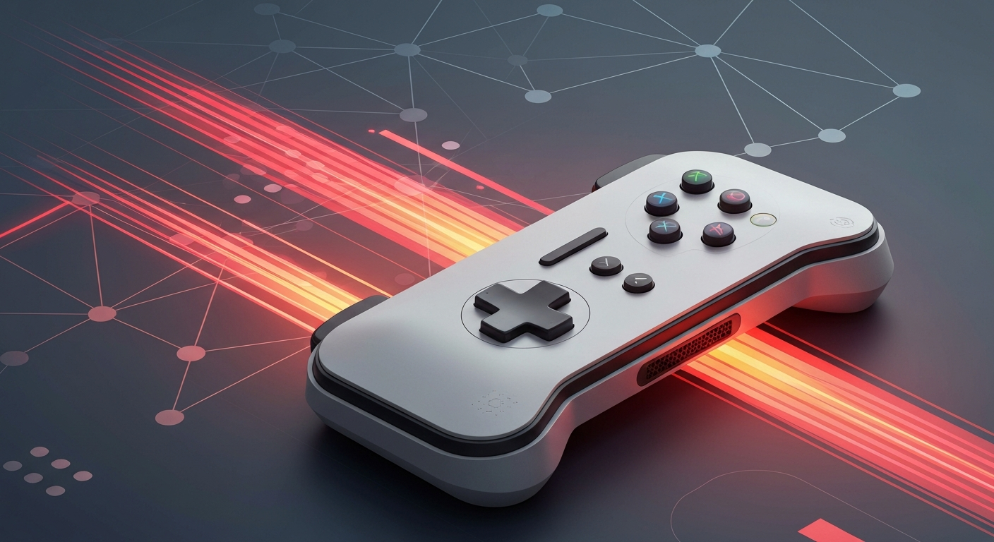 Web proxies latency and performance issues visualized as degraded game signal.